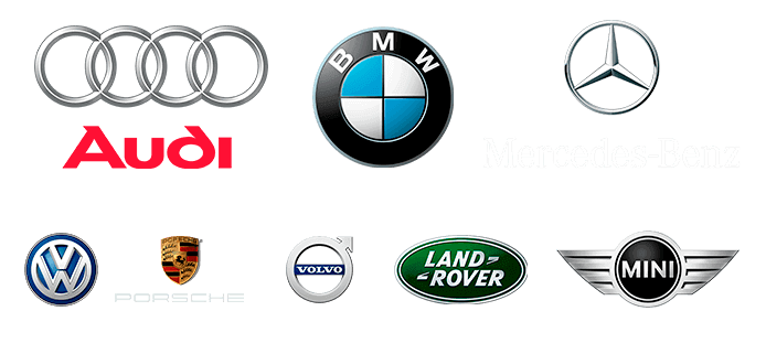 Logotipo de diversas Marcas de montadoras de veículos